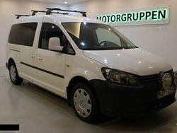 Vit Begagnad 2012 VW Caddy Maxi Minibuss | 79 900 kr (Lite dyr)
