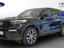 Svart Begagnad 2022 Ford Explorer ST-Line SUV | 549 900 kr (Bra pris)