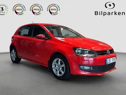 Röd Begagnad 2011 VW Polo Halvkombi | 59 990 kr (Marknadspris)
