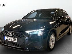 Svart Begagnad 2022 Audi A3 Sportback Proline Halvkombi | 229 000 kr (Marknadspris)