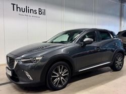 Grå Begagnad 2016 Mazda CX-3 Optimum SUV | 159 900 kr (Marknadspris)