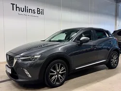 Grå Begagnad 2016 Mazda CX-3 Optimum SUV | 159 900 kr (Lite dyr)
