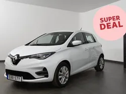 Vit Begagnad 2020 Renault Zoe Zen Halvkombi | 139 500 kr (Bra pris)