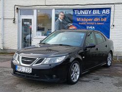 Svart Begagnad 2008 Saab 9-3 Vector Sedan | 59 900 kr (Marknadspris)