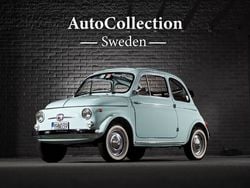 Ljusblå Begagnad 1964 Fiat 500 Cab | 299 900 kr