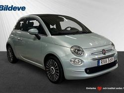 Grön Begagnad 2020 Fiat 500 Halvkombi | 119 900 kr (Marknadspris)