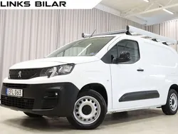 Vit Begagnad 2022 Peugeot Partner Minibuss | 249 900 kr (Dyr)