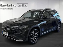 Svart Begagnad 2024 Mercedes EQB300 AMG line SUV | 509 000 kr