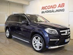 Mörkblå (blå) Begagnad 2015 Mercedes GL500 AMG SUV | 369 900 kr