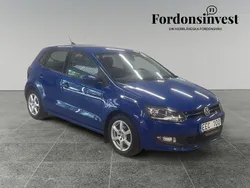 Blå Begagnad 2014 VW Polo Halvkombi | 79 900 kr (Marknadspris)