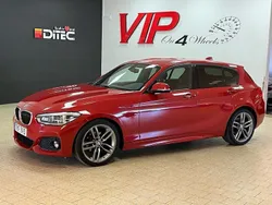 Röd Begagnad 2018 BMW 118 M Sport Halvkombi | 189 800 kr (Bra pris)