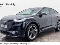 Svart Begagnad 2023 Audi Q4 Sportback e-tron Proline SUV | 478 900 kr (Lite dyr)