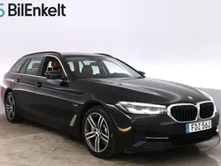 Svart Begagnad 2022 BMW 530e Kombi | 314 900 kr (Superpris)