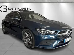 Blå Begagnad 2020 Mercedes CLA220 AMG Sedan | 379 900 kr (Lite dyr)