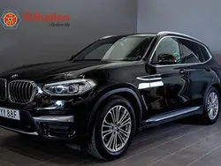 Svart Begagnad 2020 BMW X3 Luxury Line SUV | 349 000 kr (Marknadspris)