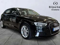 Svart Begagnad 2016 Audi A3 Sportback Halvkombi | 149 900 kr (Lite dyr)