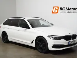 Vit Begagnad 2018 BMW 520 Sport Line Kombi | 219 700 kr (Marknadspris)