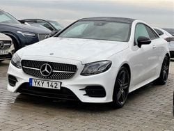 Vit Begagnad 2017 Mercedes E220 AMG Sportkupé | 389 000 kr (Marknadspris)