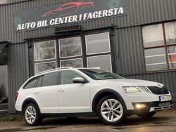 Vit Begagnad 2017 Skoda Octavia Scout Kombi | 129 900 kr (Marknadspris)