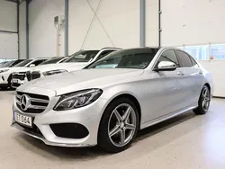 Silver Begagnad 2018 Mercedes C220 AMG line Sedan | 234 600 kr (Marknadspris)
