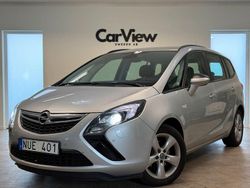 Grå Begagnad 2012 Opel Zafira Tourer Enjoy Minibuss | 89 900 kr (Marknadspris)