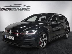 Svart Begagnad 2017 VW Golf VII GTI Halvkombi | 238 800 kr (Marknadspris)