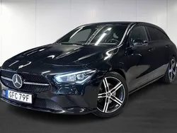 Svart (black) Begagnad 2021 Mercedes CLA200 Shooting Brake AMG Kombi | 279 900 kr (Superpris)