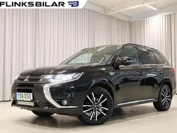Svart Begagnad 2017 Mitsubishi Outlander P-HEV Edition SUV | 199 900 kr (Dyr)