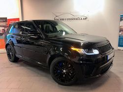 Svart Begagnad 2016 Land Rover Range Rover SVR SUV | 599 900 kr