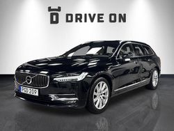 Svart Begagnad 2017 Volvo V90 Inscription Kombi | 219 000 kr (Marknadspris)