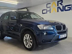 Blå Begagnad 2012 BMW X3 SUV | 124 900 kr (Bra pris)