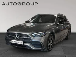 Grå Begagnad 2024 Mercedes C300e AMG Kombi | 569 000 kr (Marknadspris)