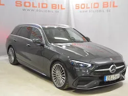 Grå Begagnad 2022 Mercedes C220 AMG Kombi | 349 900 kr (Lite dyr)