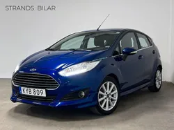 Blå Begagnad 2015 Ford Fiesta Titanium Halvkombi | 99 000 kr (Lite dyr)
