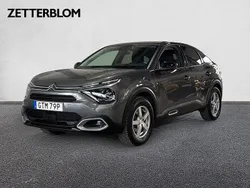 Gråmetallic Begagnad 2021 Citroën C4 Shine Halvkombi | 204 900 kr (Marknadspris)