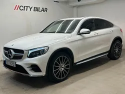 Vit Begagnad 2017 Mercedes GLC250 AMG line Sportkupé | 349 900 kr (Marknadspris)
