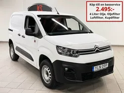 Vit Begagnad 2019 Citroën Berlingo Minibuss | 229 000 kr (Lite dyr)