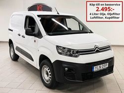 Vit Begagnad 2019 Citroën Berlingo Minibuss | 229 000 kr (Dyr)