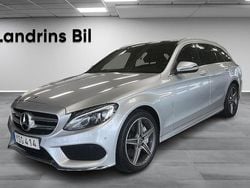 Silver Begagnad 2017 Mercedes C400 AMG line Kombi | 299 900 kr