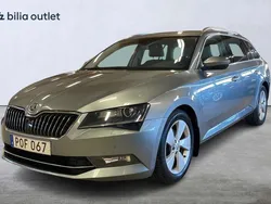 Grå Begagnad 2017 Skoda Superb LAURIN & KLEMENT Kombi | 184 900 kr (Bra pris)
