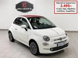 Vit Begagnad 2016 Fiat 500C Cab | 119 000 kr (Lite dyr)