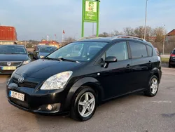 Svart Begagnad 2008 Toyota Corolla Verso Minibuss | 29 900 kr (Marknadspris)
