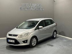 Grå Begagnad 2013 Ford Grand C-Max Titanium Minibuss | 79 900 kr (Marknadspris)