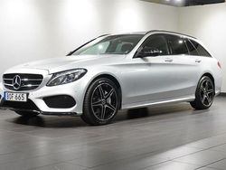 Silver Begagnad 2017 Mercedes C220 AMG line Kombi | 264 800 kr (Marknadspris)