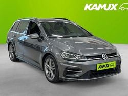 Silver/grå Begagnad 2018 VW Golf VII R-line Kombi | 149 800 kr (Marknadspris)