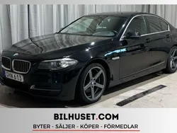 Svart Begagnad 2014 BMW 520 Sedan | 119 000 kr (Bra pris)