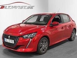 Röd Begagnad 2021 Peugeot 208 Active Halvkombi | 149 900 kr (Bra pris)
