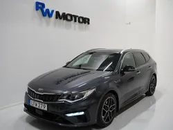 Grå Begagnad 2018 Kia Optima Sport Kombi | 238 900 kr (Marknadspris)