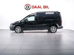 Svart Begagnad 2017 VW Caddy Maxi Minibuss | 244 700 kr (Lite dyr)