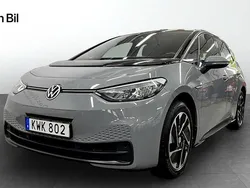 Grå Begagnad 2022 VW ID.3 Pro Performance Halvkombi | 294 900 kr (Marknadspris)